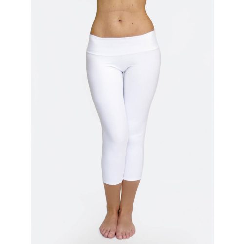  White Women's Low Waist Yoga Pants